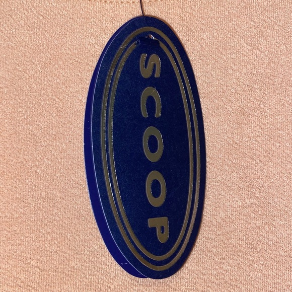 🆕 Scoop Puff Sleeve Crew Neck Sweatshirt Dress Beige Long Sleeve XXXL 3X (22) - Picture 8 of 10